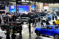 北京自動車ショー開幕　巨大市場で最新ＥＶ披露