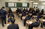 新型コロナ対策取り一般入試　岡山県内の公立５５高