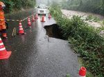 県北で床下浸水６棟、道路陥没も　台風７号 岡山県内被害状況まとめ