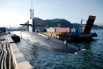 釜山入港の米原潜を威嚇か　北朝鮮短距離ミサイル