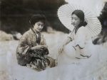川島芳子断髪前の写真発見　１０代の姿、長野で撮影か
