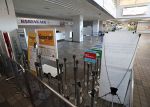新型コロナ 岡山空港はひっそり　需要落ち込み減便や運休