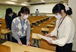 岡山大など試験会場準備整う　２５日から国公立大２次前期日程