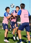 日本代表がドイツ戦へ調整　サッカー、９日に親善試合