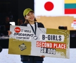 女子福島が銀、男子半井銅　ブレイキンの世界選手権