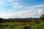 姫新線第２吉井川橋梁　旧出雲往来の船着き場に近接