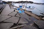 石川・富山、漁港の８割に被害　１５港で地盤隆起、海底露出