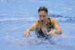 ＡＳ乾、ソロ・フリー予選首位　世界水泳第４日