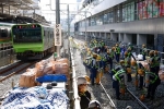 ＪＲ山手線、１９日まで一部運休　渋谷駅工事、６４万人に影響