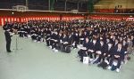 岡山商科大で入学式　４４９人、新たな一歩踏み出す