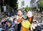 処理水放出に反対集会　韓国、野党が尹政権批判