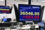 東証、終値３万６０００円回復　３４年ぶり、米株高を好感