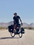 鈴木さん自転車で米国横断に成功　福山出身「人の温かさ触れた」