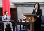 自民・麻生副総裁、蔡総統と会談　対中国念頭、日台連携を確認
