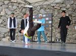 岡山城でブレイクダンス全国大会　１４歳以下は倉敷の柚木さん優勝