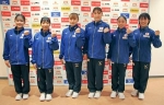 体操女子、日本代表が帰国　宮田「来年はメダルに絡みたい」