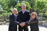 キーウで日本庭園を再整備　クリチコ市長「平穏取り戻せる」
