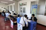 バス運転手確保へ仕事の魅力ＰＲ　広島県協会、福山で就職説明会