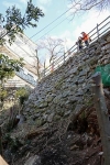 岐阜城、山上部でもてなしか　皿の破片や丸石が大量出土