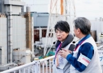上川外相、福島原発を視察　処理水安全性アピール