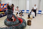 「備中神楽の良さ見せたい」　井原の教室生 中四国フェスへ練習