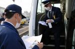年末年始の輸送 コロナ対策も確認　岡山運輸支局が安全点検