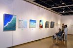 水彩や油絵 新作２９点披露　和気 中央公民館洋画講座の作品展