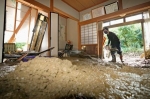 土石流、砂防ダム乗り越え流出か　災害区域指定地、福岡の大雨被害