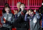 世界卓球、日本女子はメダル確定　男子は中国に屈す