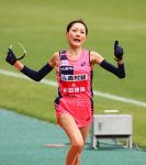 天満屋の前田 女子マラソン日本新　２時間１８分５９秒、五輪へ前進