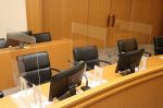 岡山地裁の裁判員裁判２６日再開　法廷内の感染防止対策に懸命