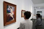 女性の美じわり 巨匠の近代洋画　県立美術館「岡田三郎助展」中盤