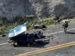 移民バス衝突１６人死亡　メキシコ、３０人以上負傷