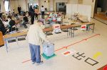 笠岡市ダブル選 投票率低下を懸念　コロナ影響 陣営「５０％割れも」　