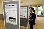 西日本豪雨５年 被害実態振り返る　真備図書館が防災パネル展