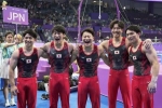 日本男子は銀メダル　アジア大会の体操