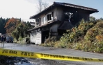 鳥取で住宅火災、３人死亡　７０代夫婦と４０代息子か