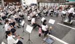 吹奏楽部員がネット上で“協演”　岡山市内９高 演奏会の練習に熱