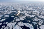 北極海の氷、３０年代に消失も　融解が加速、国際研究チーム分析