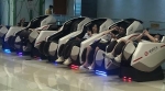 座席がマッサージチェアになっている中国の映画館