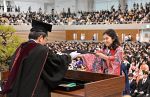 岡山大卒業式 ３１４１人が門出　「より良い未来を切り開く」