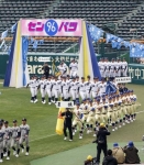甲子園で開会式リハーサル　１８日から選抜高校野球