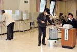 笠岡市ダブル選 期日前投票始まる　１８日まで、コロナ感染防止に力