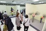 早春の息吹 岡山県華道展が開幕　３年ぶり 創意富む作品ファン魅了
