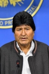 モラレス元大統領が出馬表明　ボリビア、２５年選挙に