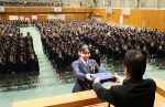 希望胸に９８００人学びや巣立つ　岡山県内公立高５７校で卒業式