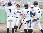 大安寺 藤田が「会心」３点本塁打　８年ぶり１６強