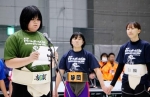 新設女子相撲大会に２００人　宮城野親方「感動した」