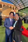 台湾副総統、米長官と接触　パラグアイ大統領就任式で