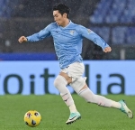 ラツィオ鎌田は後半途中から出場　イタリア１部リーグ